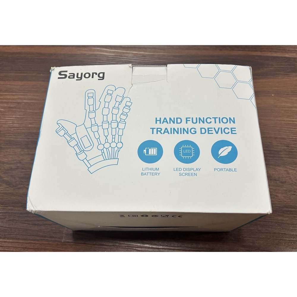 Sayorg Left Hand Function Stroke Rehab Robot Training Device Glove, Size Large - Picture 3 of 16
